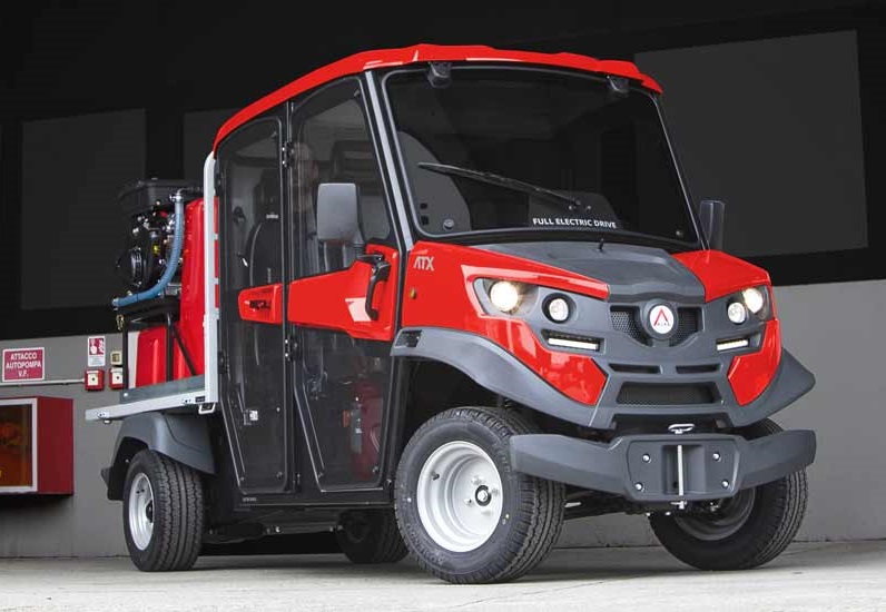 Пожарный электрокар на базе ALKE ATX 330/340